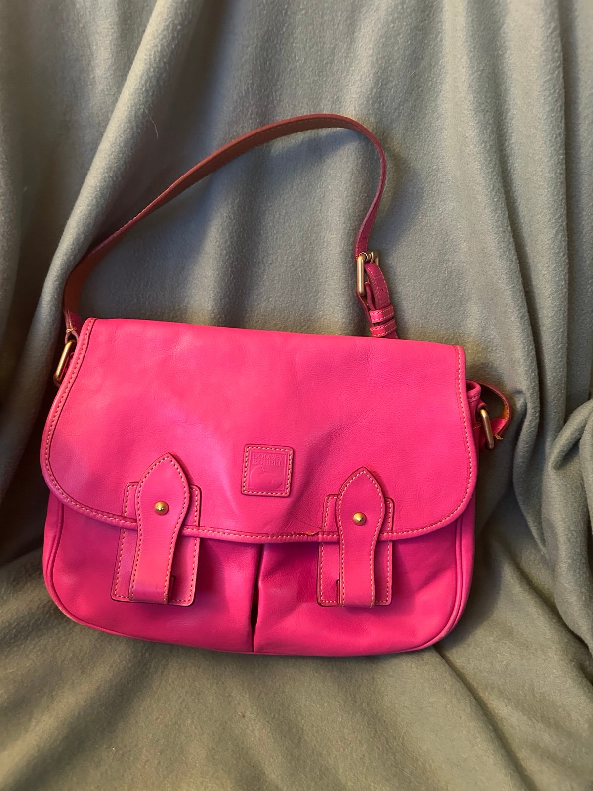 Pink dooney saddlebags