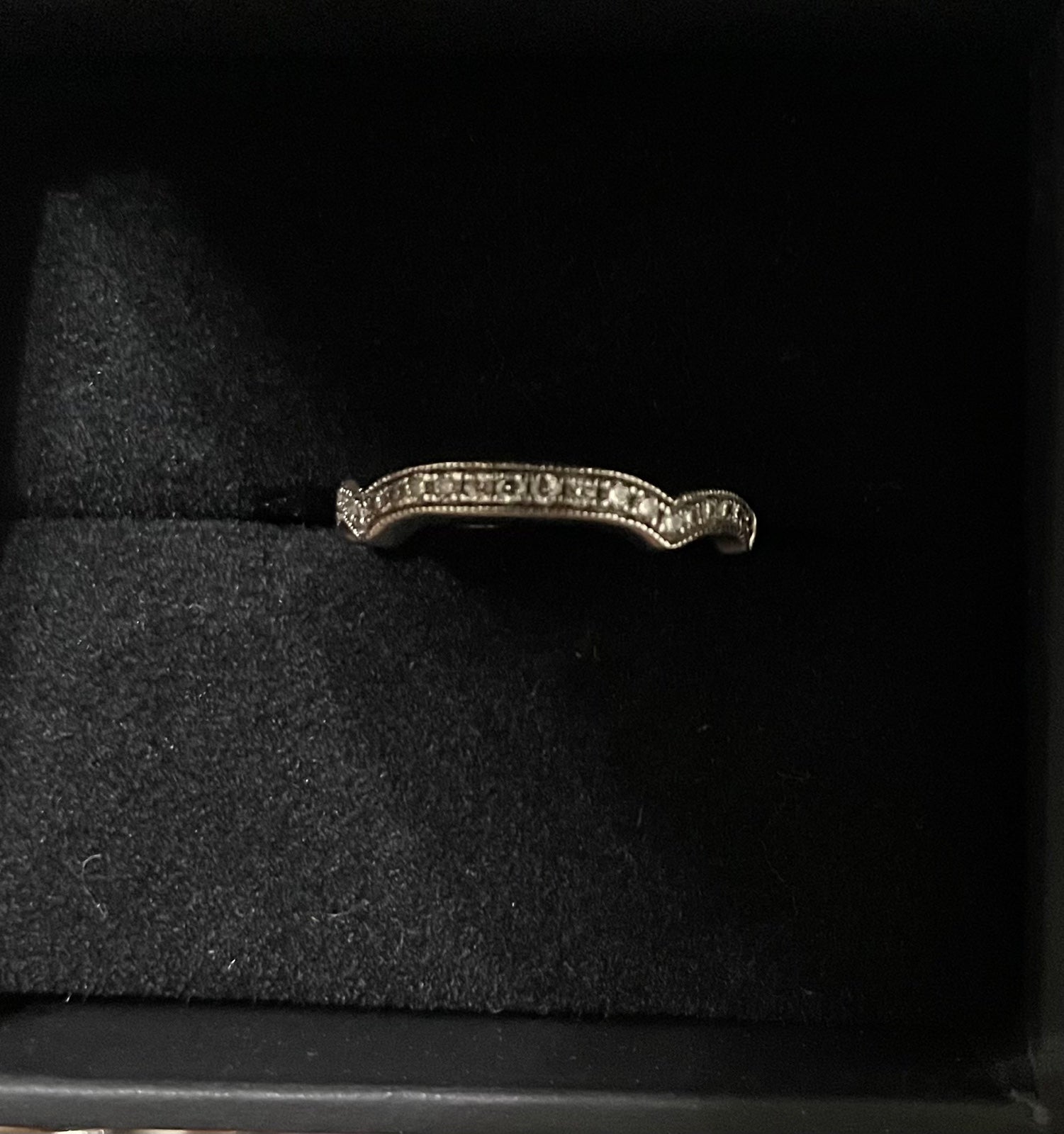 Kay Jewlers Diamond Wedding band 1/5 ct tw 14KT White Gold