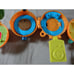 Octonauts On-the-Go Pods Lot Of 4 no figures Playsets