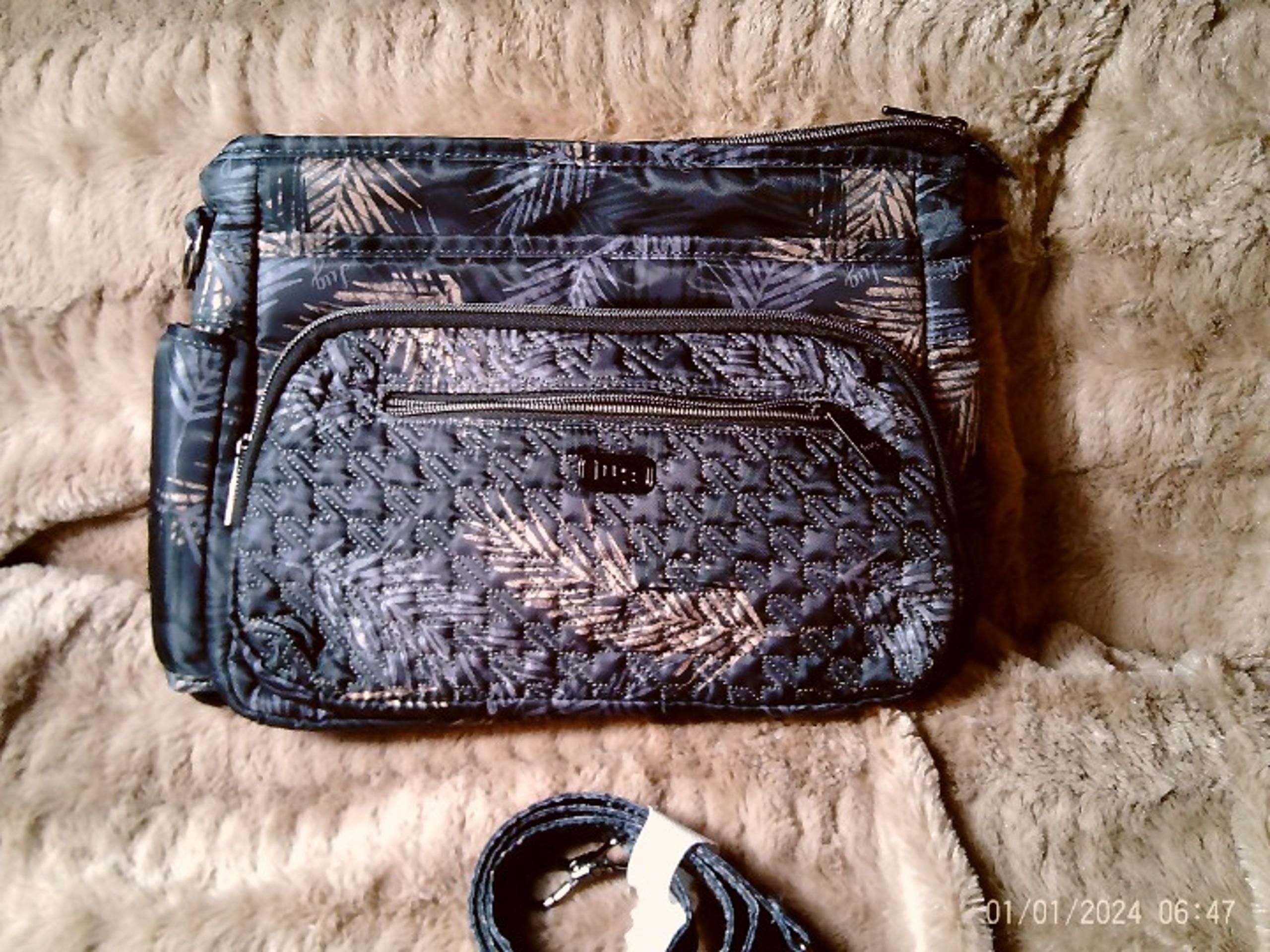 EUC Lug Shimmy Crossbody Bag in Tropical Fog