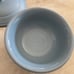 Fiesta ware periwinkle bowl with lid vintage