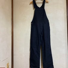 Dark blue overall with floral embroidery (for beta men).