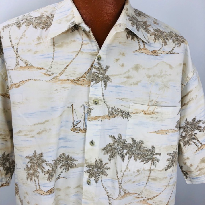 Pierre Cardin Hawaiian Aloha XXL Shirt