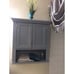 Bathroom Wall Mount Storage Medicine Cabinet with Shelf - Gray