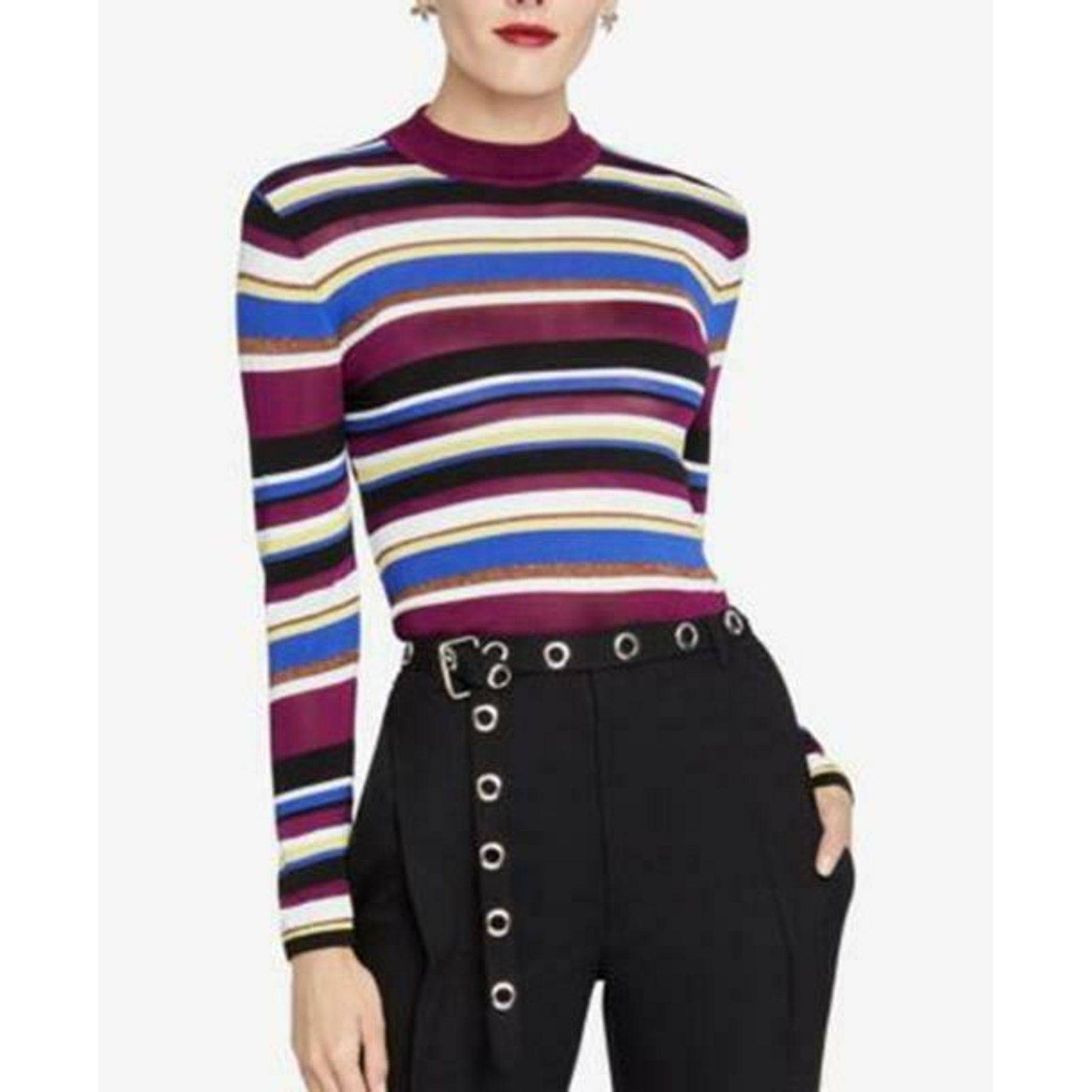 Rachel Roy Sweater sz L Cutout Back NWT