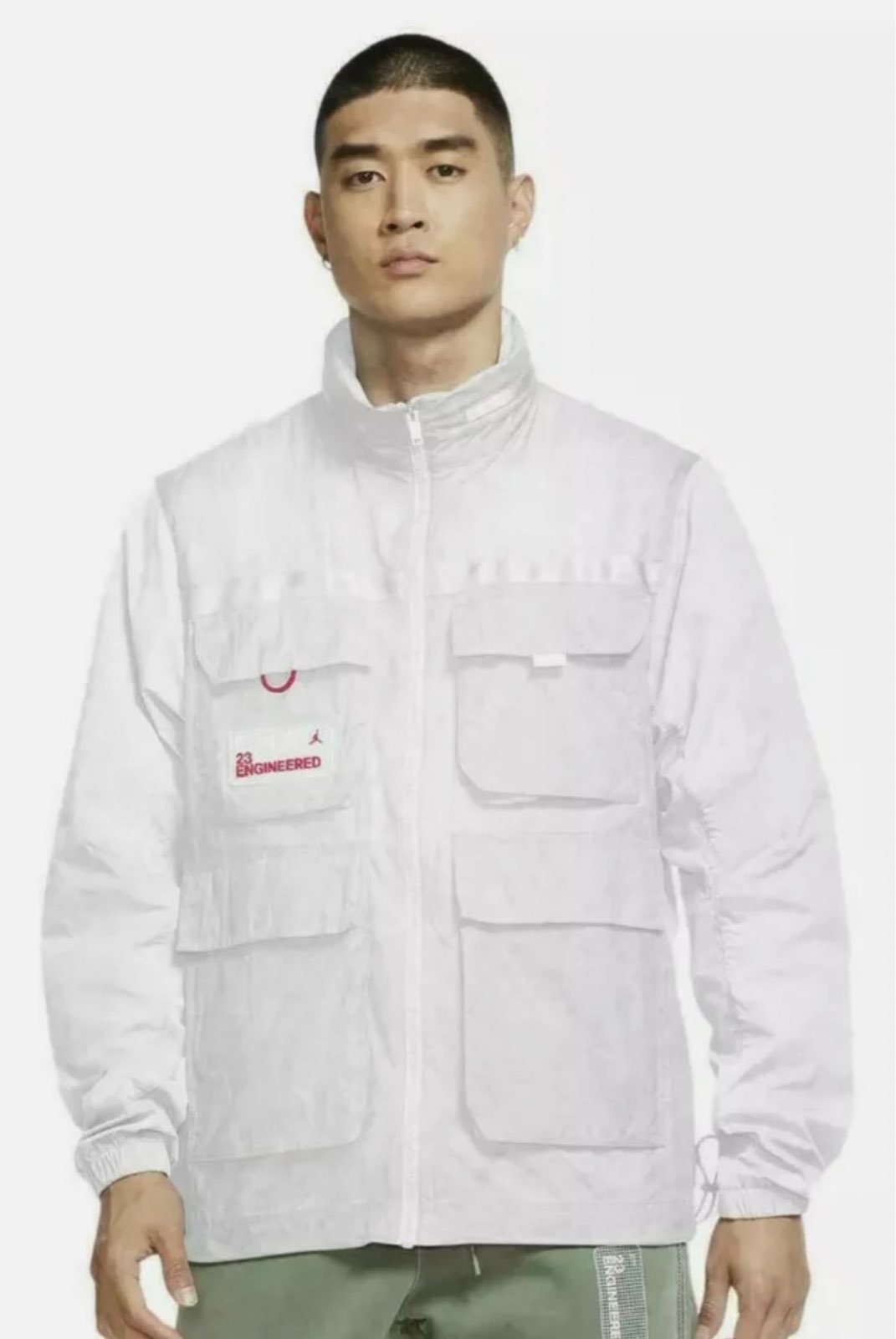 Jordan 23 Engineered Full-Zip Jacket 'Pure Platinum' CK8935