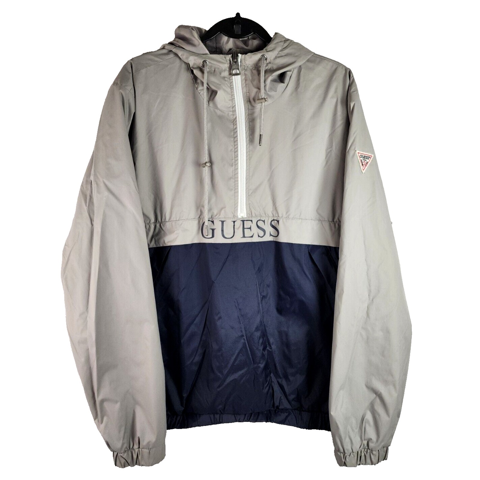 Vintage 90's Guess leather varsity USA jacket – Chelsea Thrift