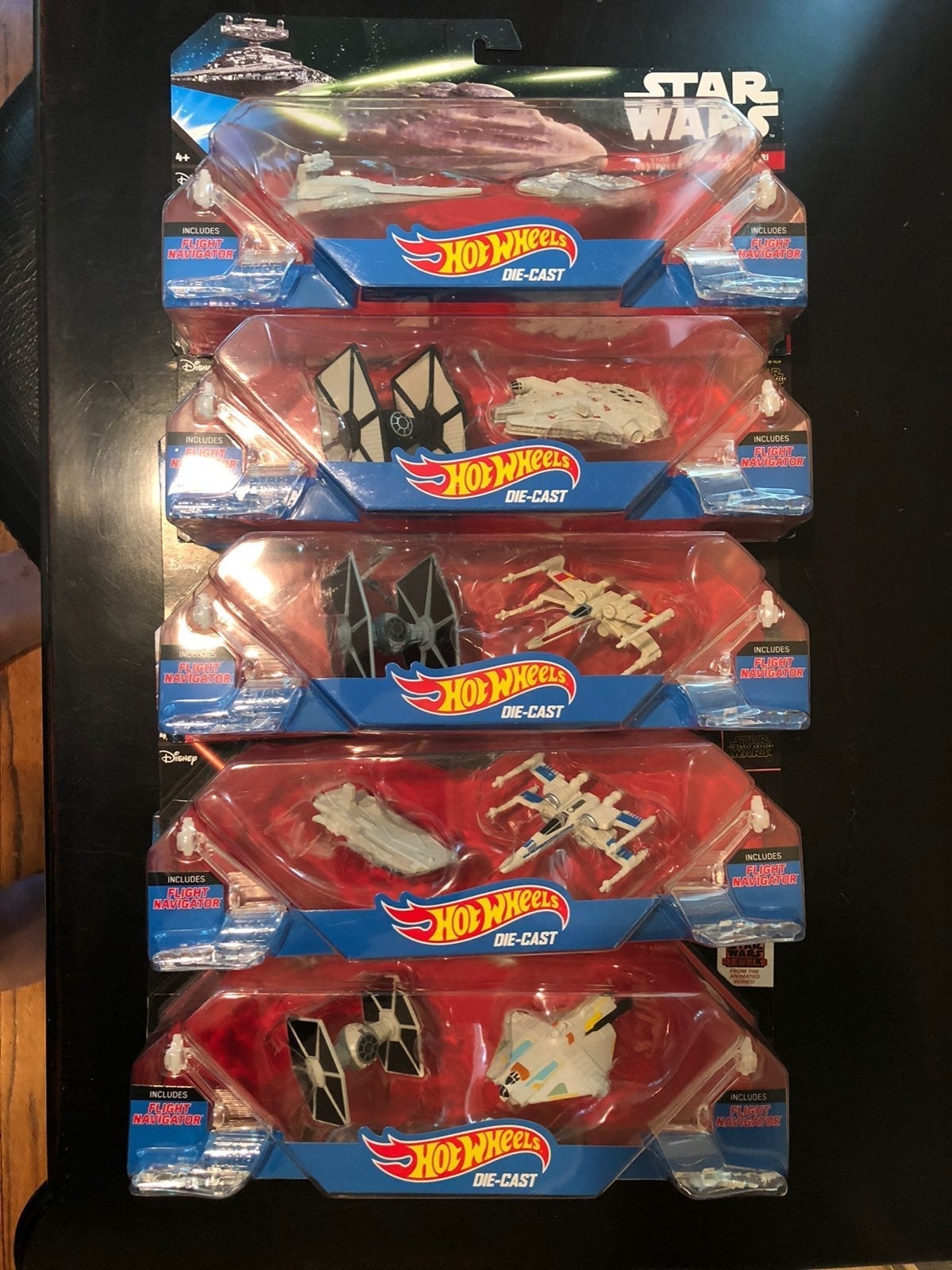 Star Wars Hot Wheels 2-pack selections