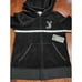 NWT Juicy Couture Black Velvet Hoodie Size M