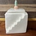 Treasure Craft Pueblo Mesa Southwestern Adobe Aztec Cactus Cookie Jar