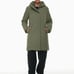 The Group by Babaton Explore Parka Gunmetal Green Color Size Small Long
