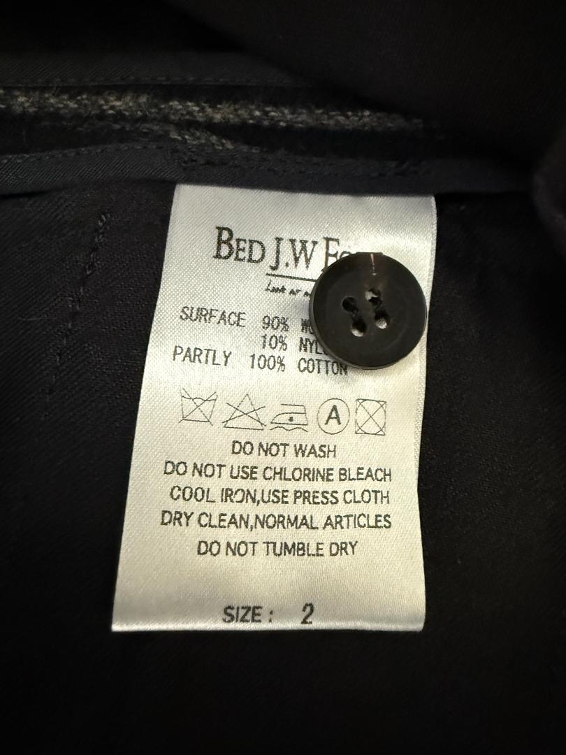感謝の声続々！ BED New Brand 13AW-B-PT01 FORD J.W パンツ