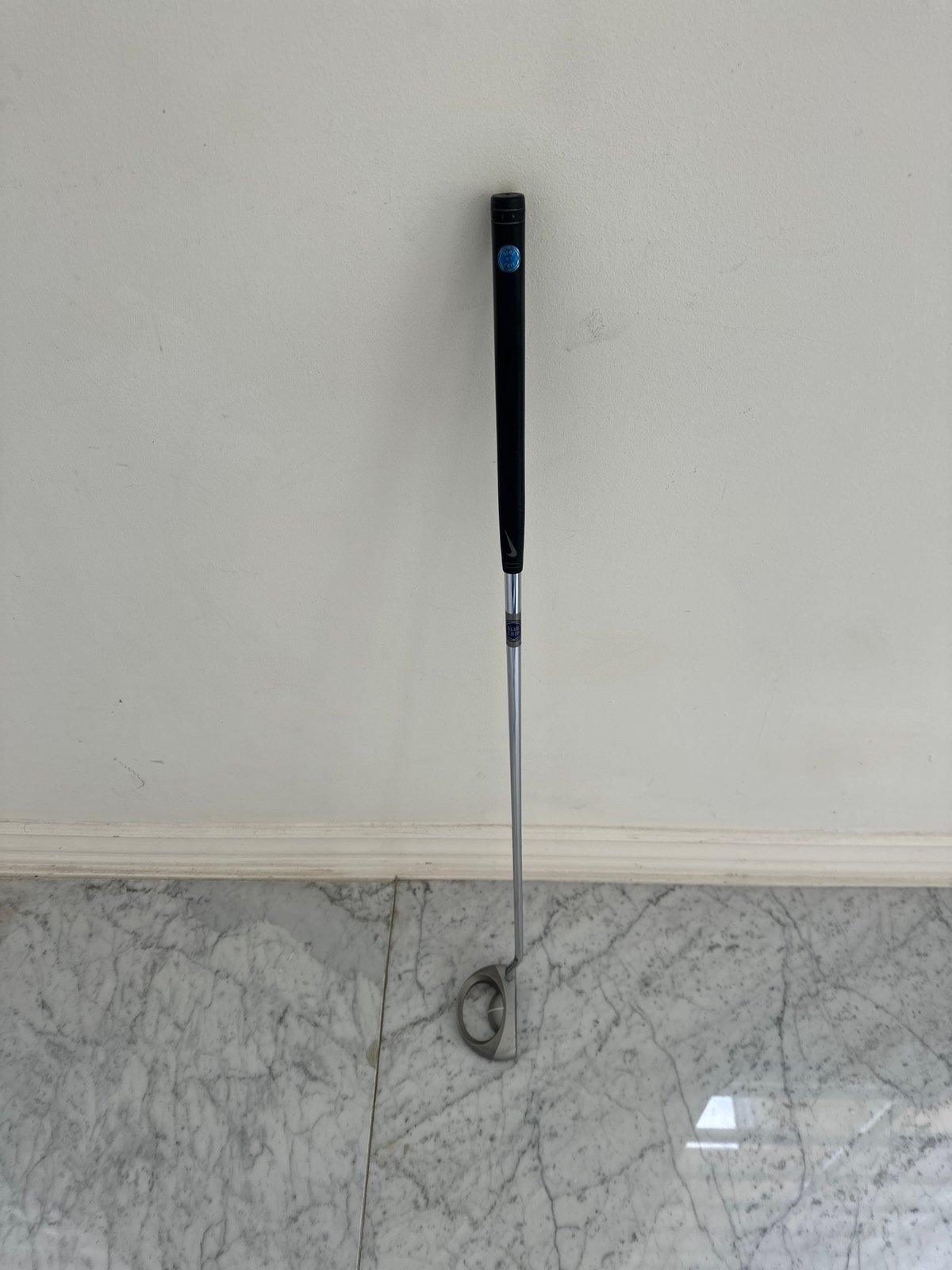 Nike Golf OZ Mallet Putter Right Handed Blue Chip Steel Shaft 35 RH
