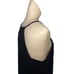 New Anthropologie Dress Small Black Raw Hem Sun Dress Maxi Summer NWT MSRP 150