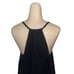 New Anthropologie Dress Small Black Raw Hem Sun Dress Maxi Summer NWT MSRP 150