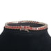Solid Silver 2ct Red Ruby Womens Gemstone Tennis Bracelet Ladies 8 inch Jewelry