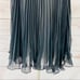 Flora Nikrooz black pleated negligee sheer w/ bows