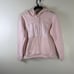 UGG Rey pink fuzzy logo casual loungewear hoodie womens Medium