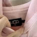 UGG Rey pink fuzzy logo casual loungewear hoodie womens Medium