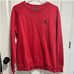 JORDAN red crewneck pullover