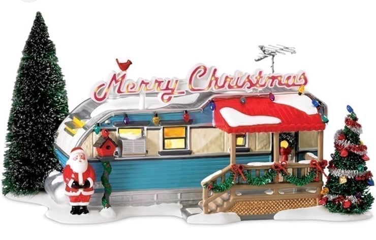 Department 56 Snow Village Lot 56 Christmas Court Lit House