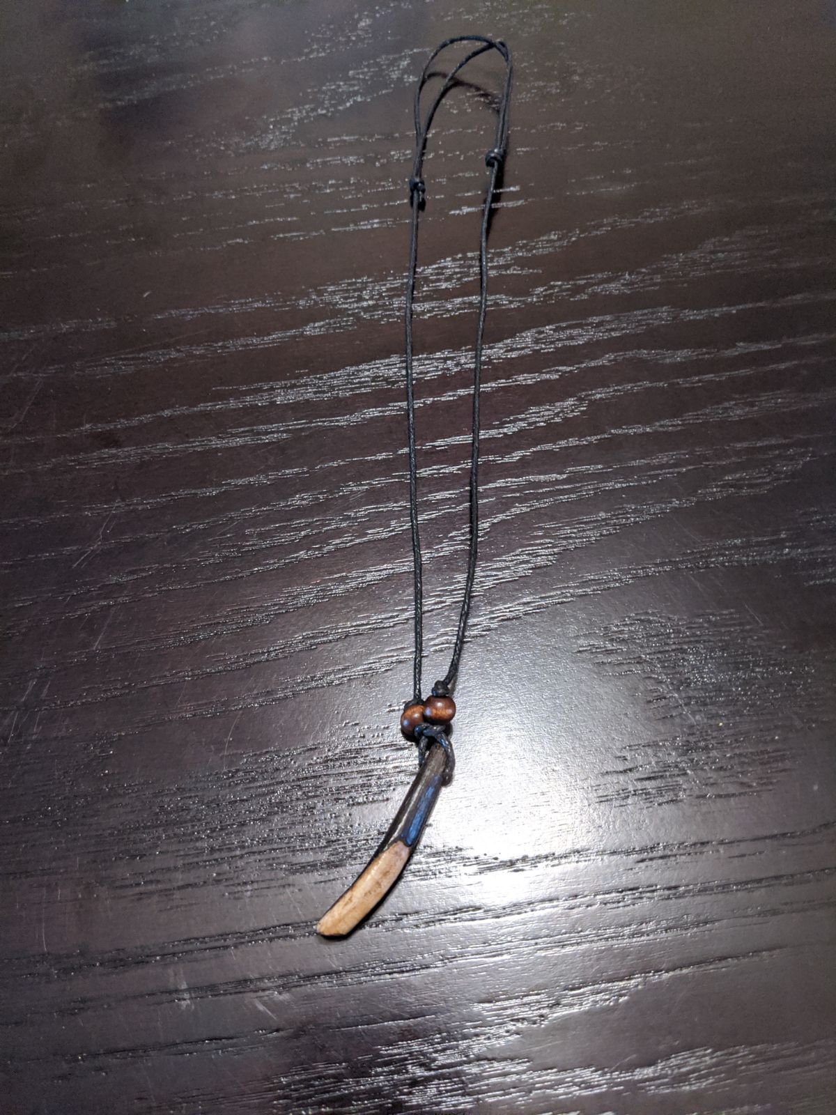 Necklace for men, Wolverine Tooth