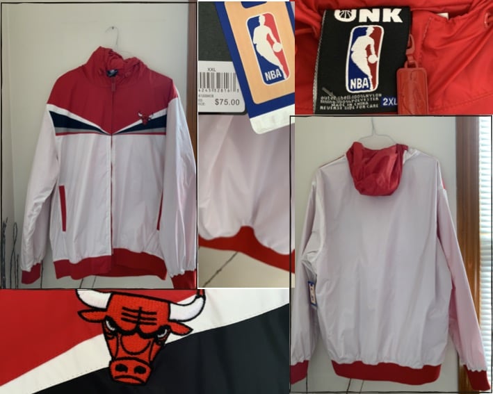 Bulls windbreker hoodie