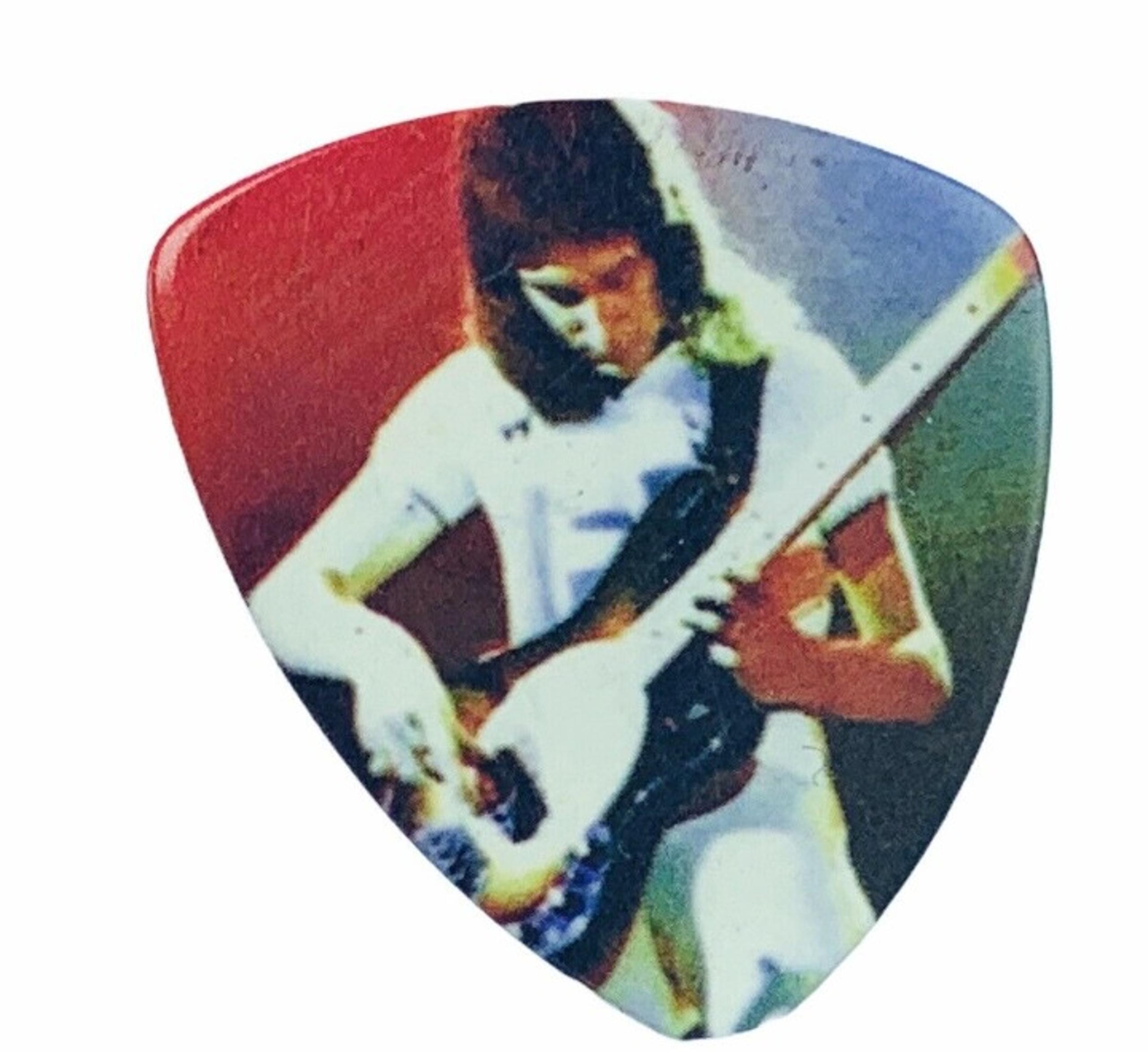 Led Zeppelin guitar pick concert Bonham