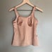 RUBY RIBBON Original Cami Size 36 Wireless Shapewear Comfortable Tan Light Brown