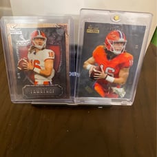 Rookie numbered Trevor Lawrence 2/5 and 8/12
