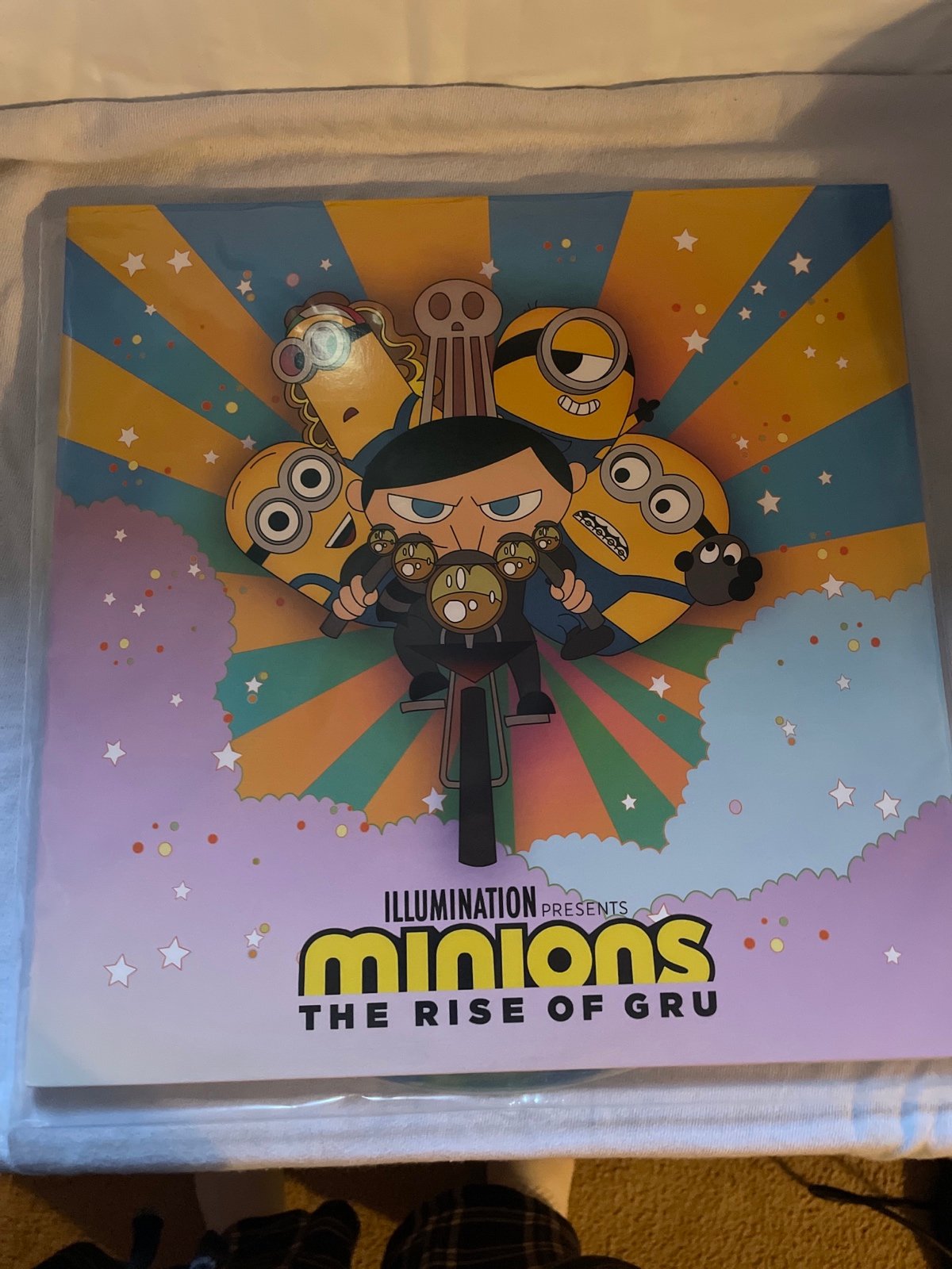 Minions Rise of Gru Vinyl Record Soundtrack