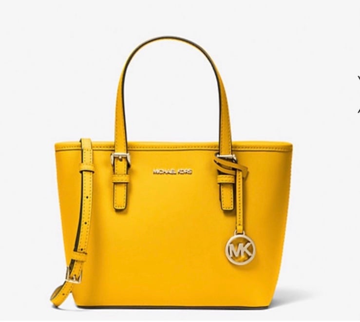 michael kors yellow top