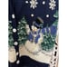 The Christmas Collection 1995 Marisa Christina Sweater Vest Size LSnowman Vintag