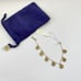 Limited !! NWT Tory Burch hex logo charm bracelet 79123