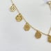 Limited !! NWT Tory Burch hex logo charm bracelet 79123