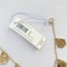 Limited !! NWT Tory Burch hex logo charm bracelet 79123