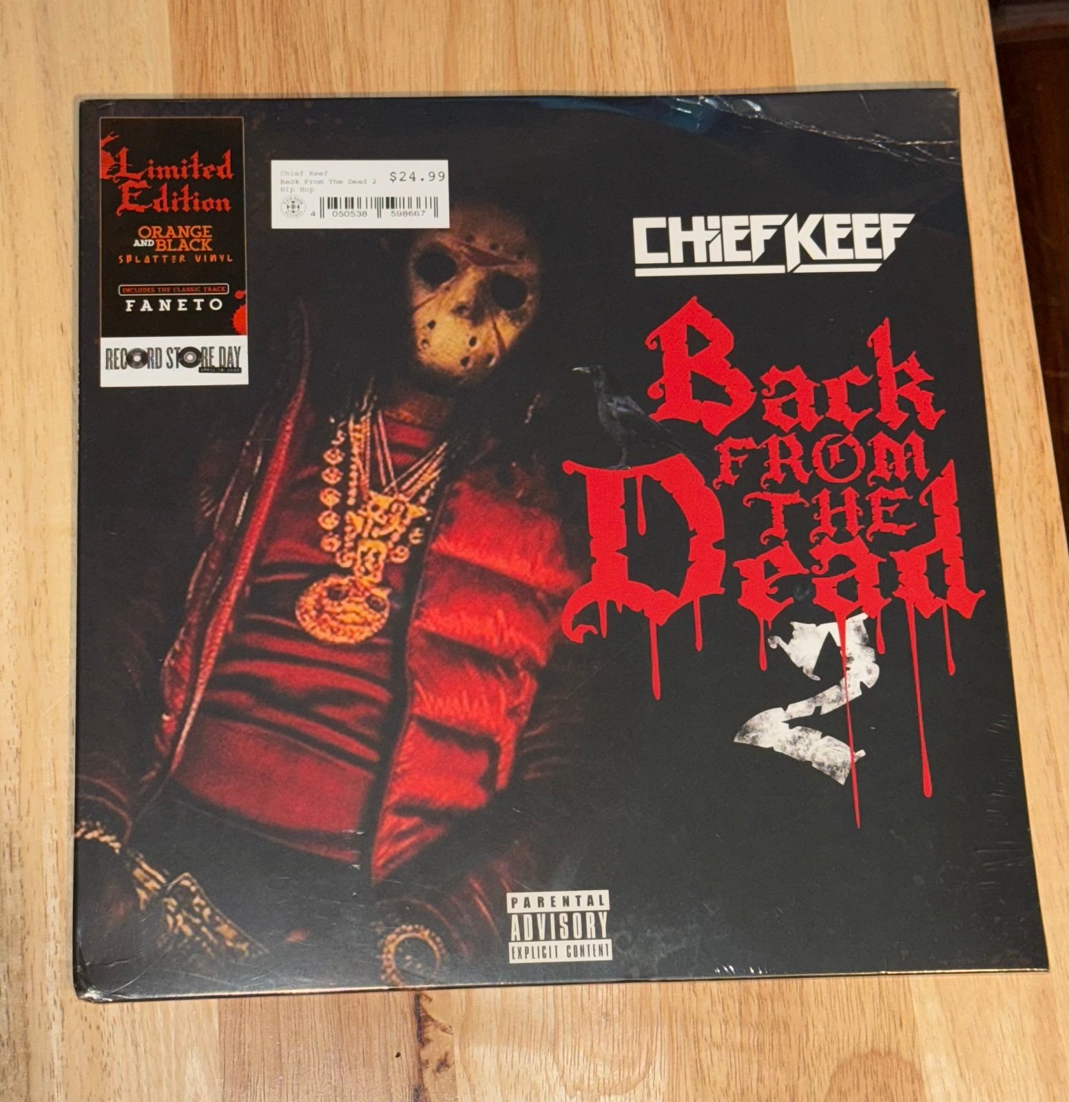 Chief Keef Back From The Dead 2 Vinyl RSD SEALED BRAND NEW