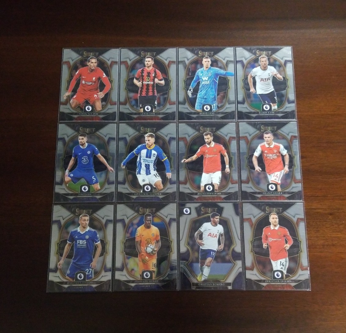 Panini Select Premier League Soccer 2022-23 33× Card Lot