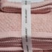 Mind on Design 6pc Eco Melange Pink Cotton Blend Towel Set Bath Hand Washcloths