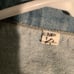 Saint Pablo Kanye west jacket screenprint graphic jean jacket most likely a boot