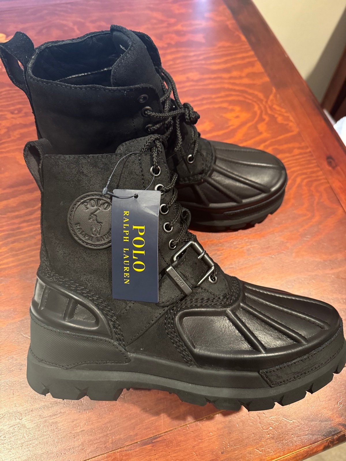 Polo Ralph Lauren Straps Boots for Men | Mercari Polo Ralph Lauren Straps Boots for Men | Mercari