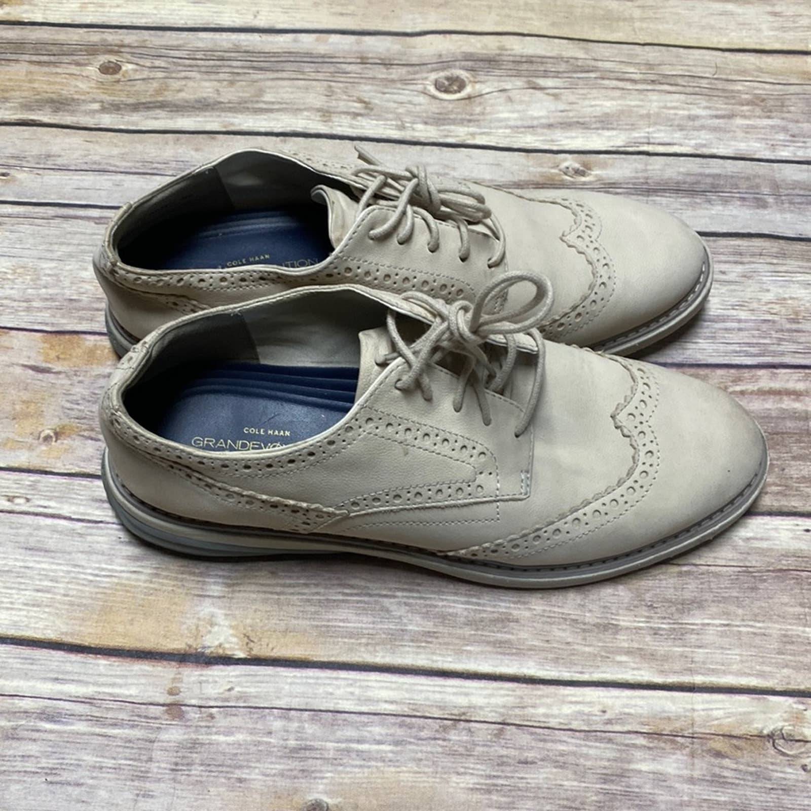 Cole Haan Grand Grande Evolution Wingtip Shoes Oxford