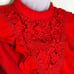 ANTHROPOLOGIE Orange Tiny Emma Lace Ruffle Tank Size XS summer boho casual
