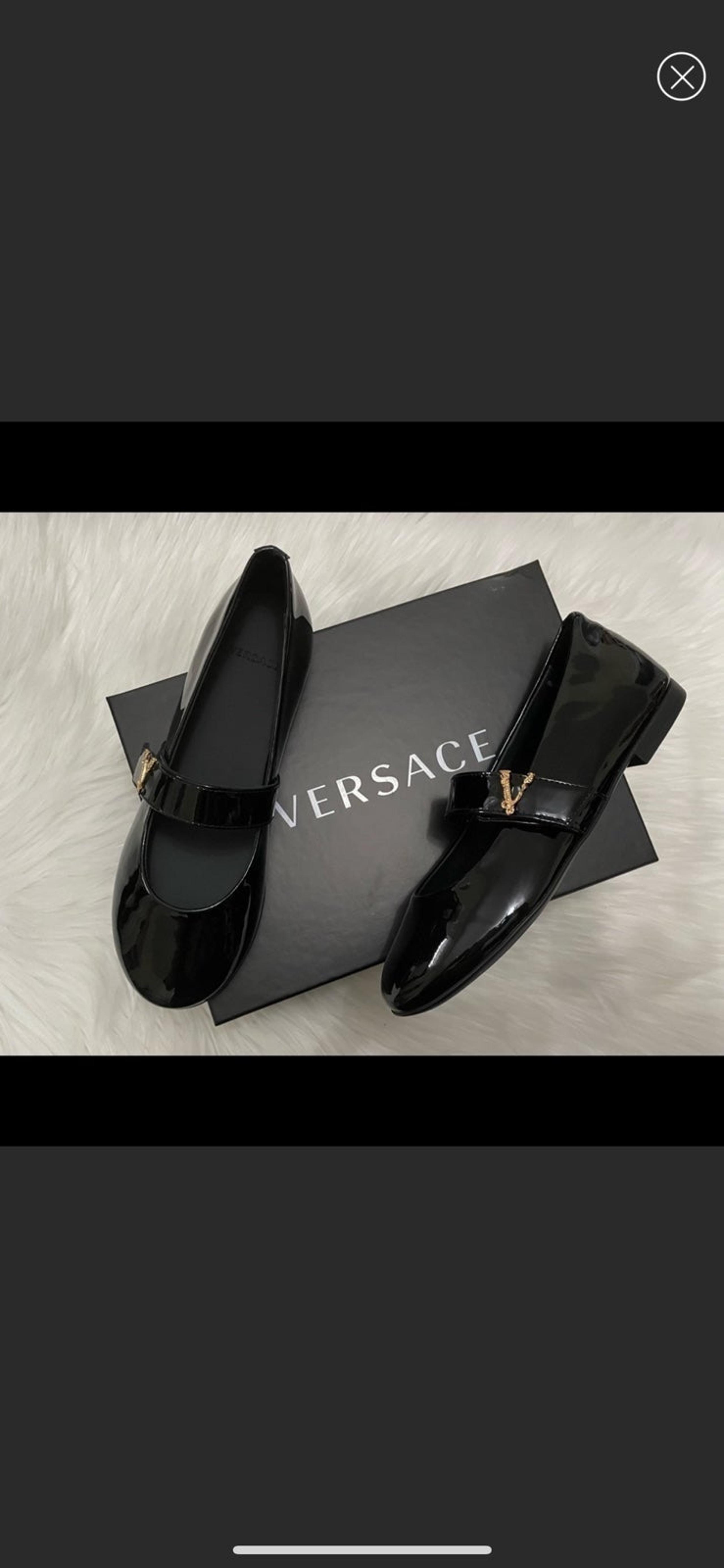 Authentic Versace Virtus Ballerina Girls flats