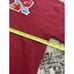 Rare Disney Winnie The Pooh Vintage Knit Rugby Style RED Sweater Adult Medium