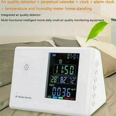 Air Quality Monitor Detector HCHO TCOV CO2 PM 2.5/10 Tester PM2.5 Meter Monitor