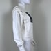 Zara Star Wars Disney Women Size M Mock Neck Ruffle Tiered Pullover NEW Sweater