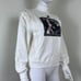 Zara Star Wars Disney Women Size M Mock Neck Ruffle Tiered Pullover NEW Sweater
