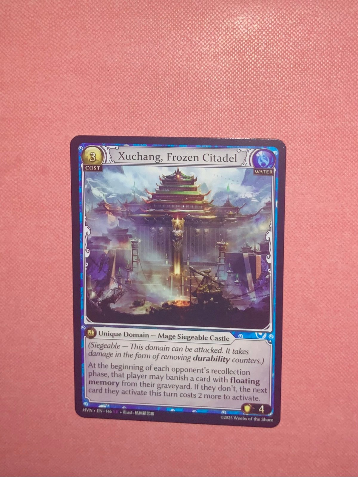 Xuchang, Frozen Citadel - Abyssal Heaven - Grand Archive TCG