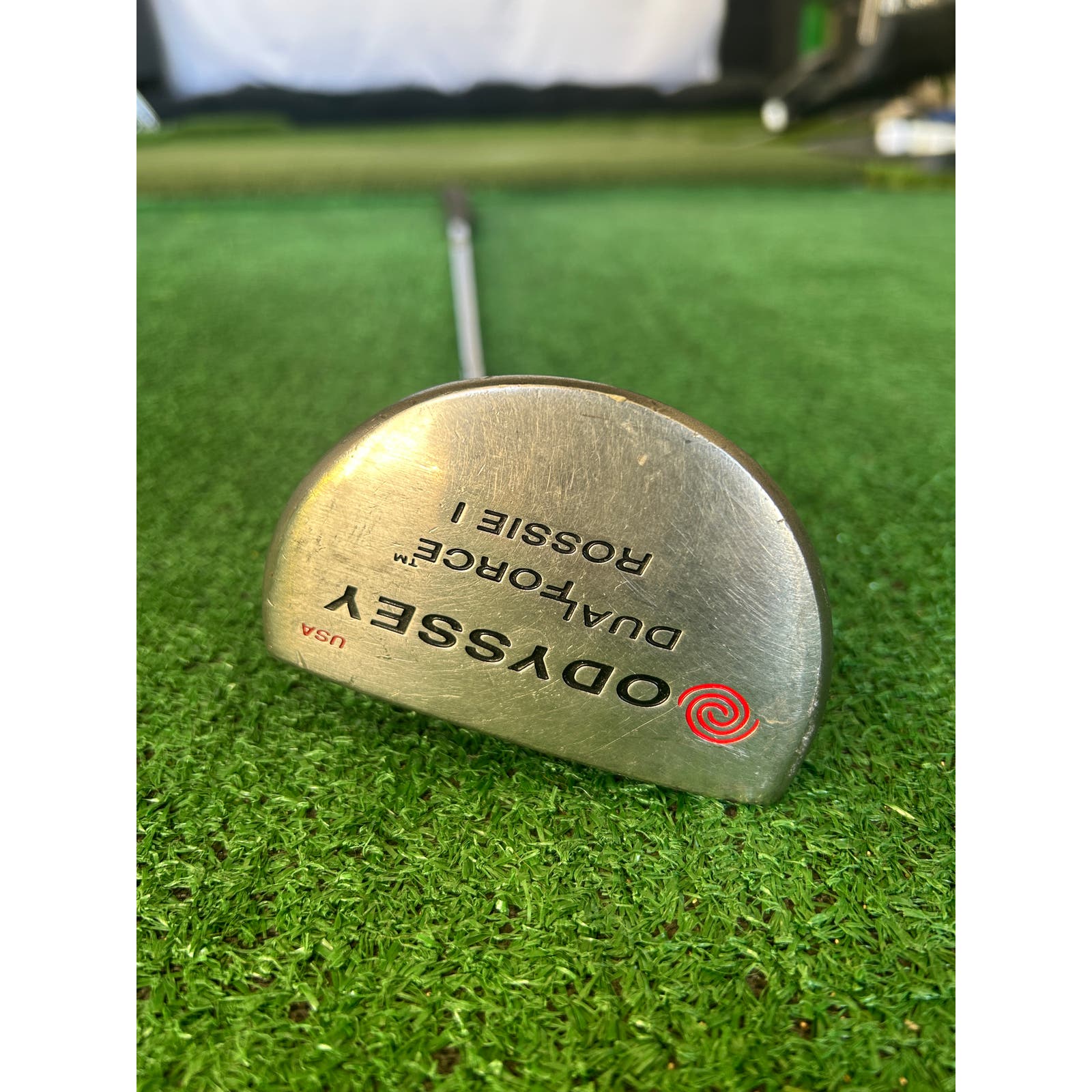 Odyssey Dual Force ROSSIE I Mallet Putter 35'' RH w/ Putter Cover RH